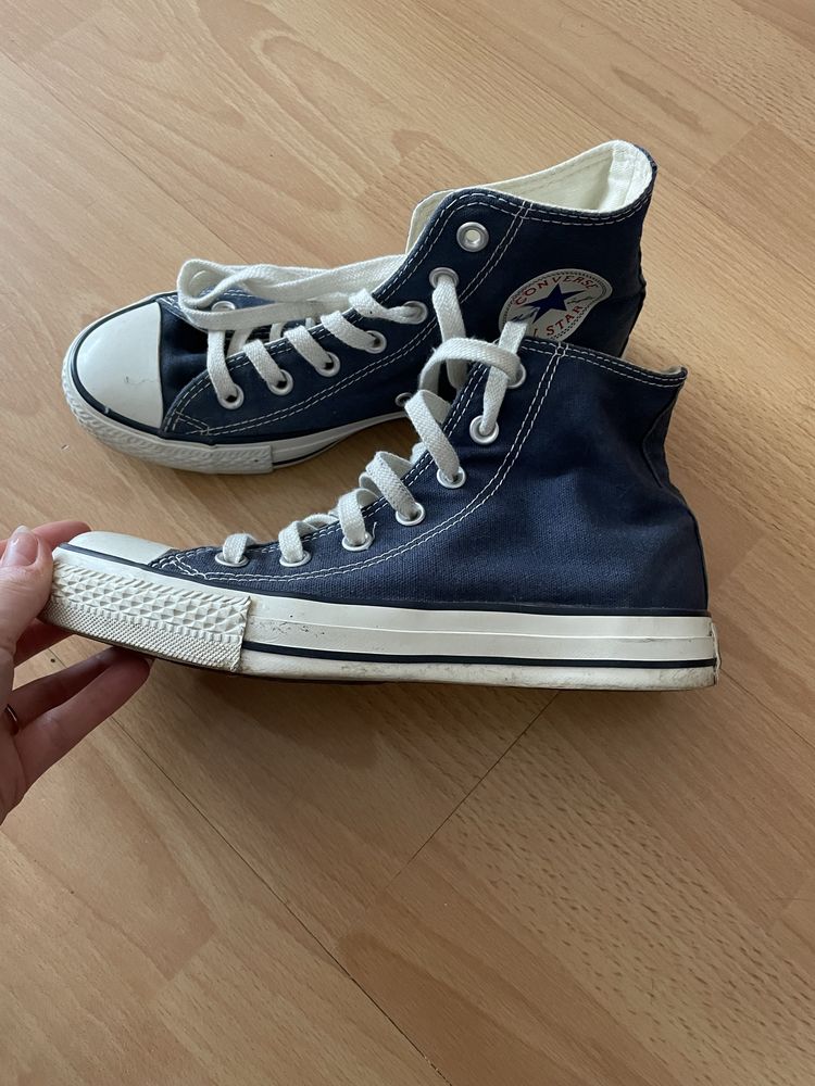 Converse granatowe 37