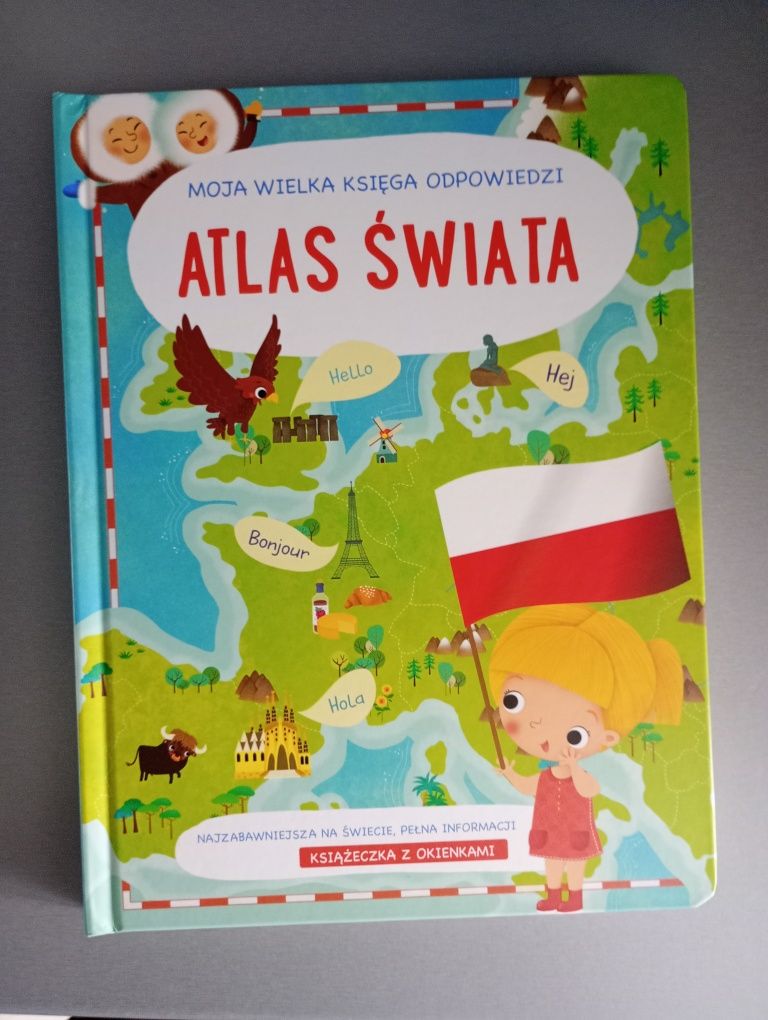 Moja wielka księga odpowiedzi Atlas Świata