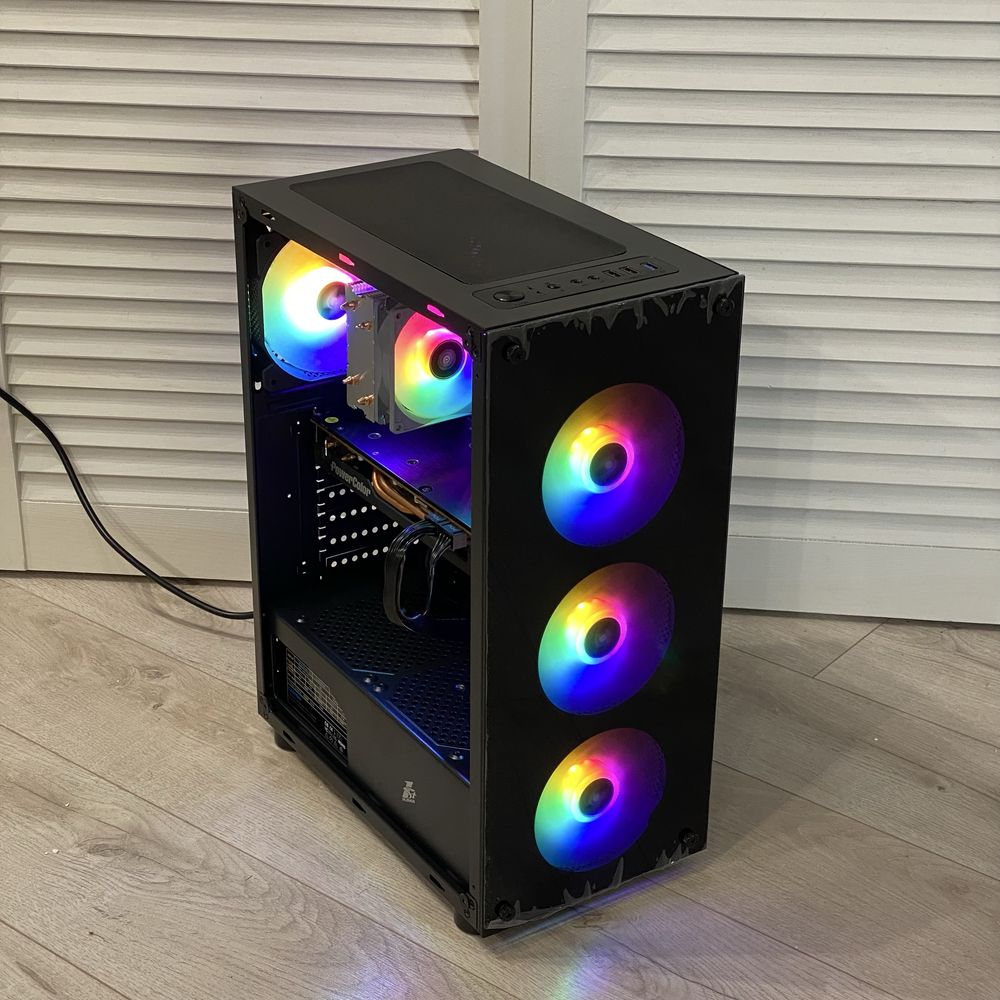RX 5700 XT (RTX 3060), Intel 12(24) ядер, 16 ГБ DDR4, SSD Игровой ПК