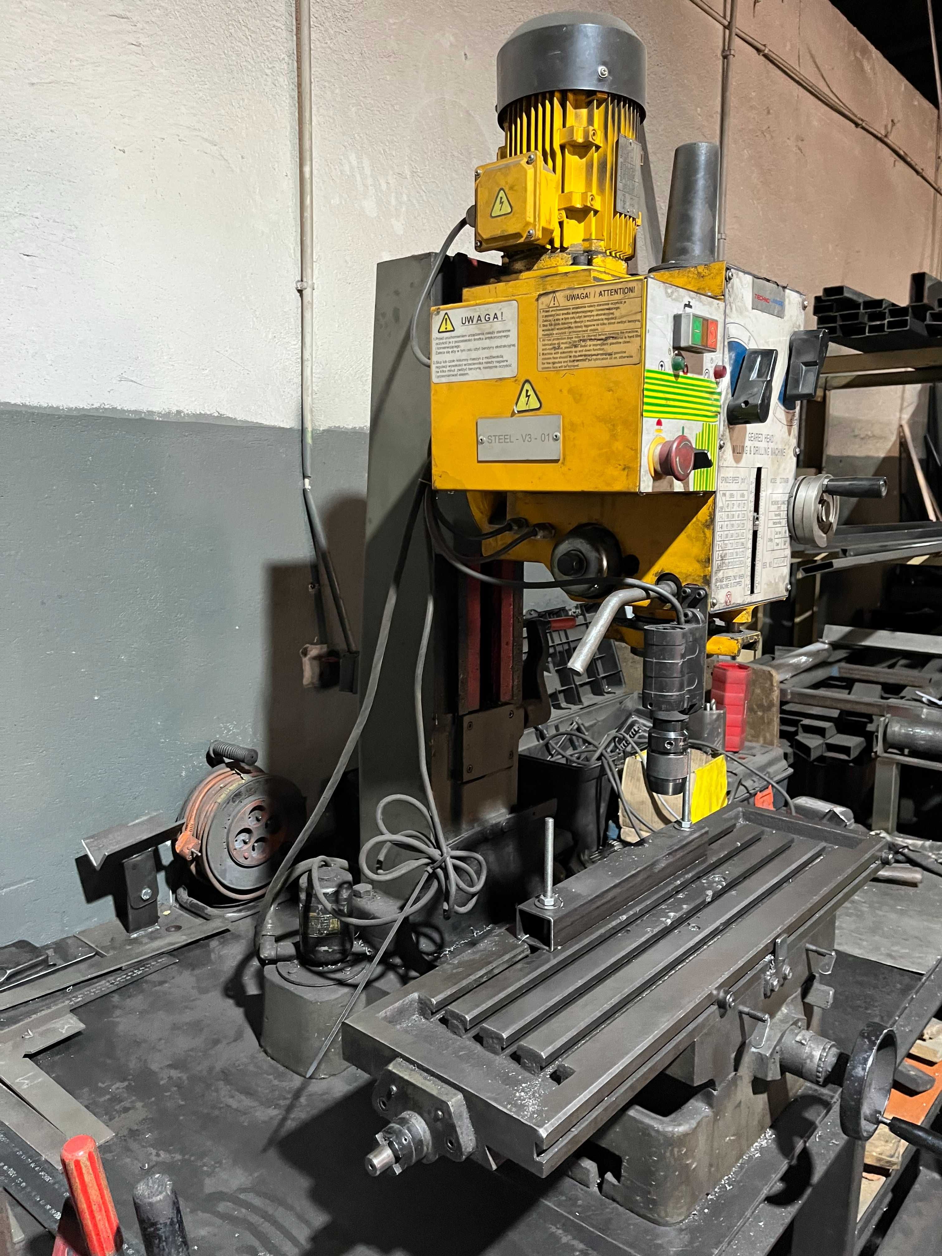 Wiertarka frezarka gwinciarka MK4 fi45/80 400V  AUTOPOSUW CHŁODZENIE