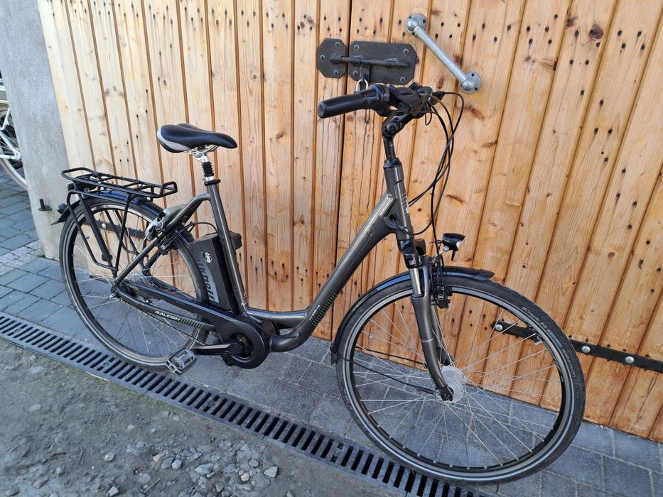 Rower elektryczny Raleigh Dover napęd centralny Gazelle Impulse L 55