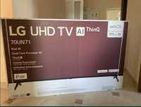 Телевізор LG Ultra HD 70UN71006LA зі штучним інтелектом ThinQ