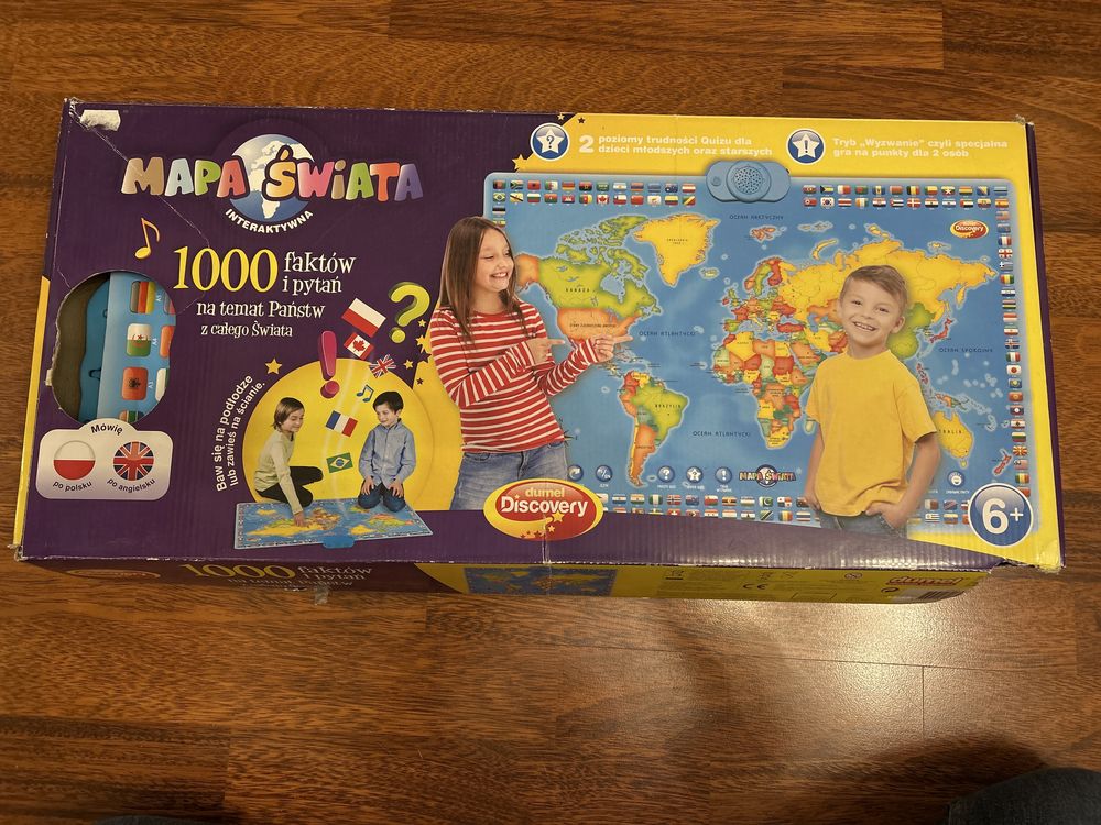 Interaktywna mapa świata