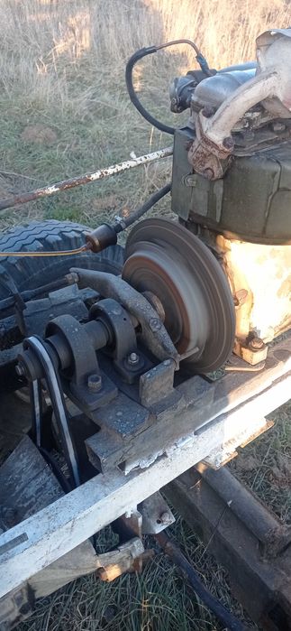 Трактор саморобний