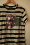 T-shirt às Riscas