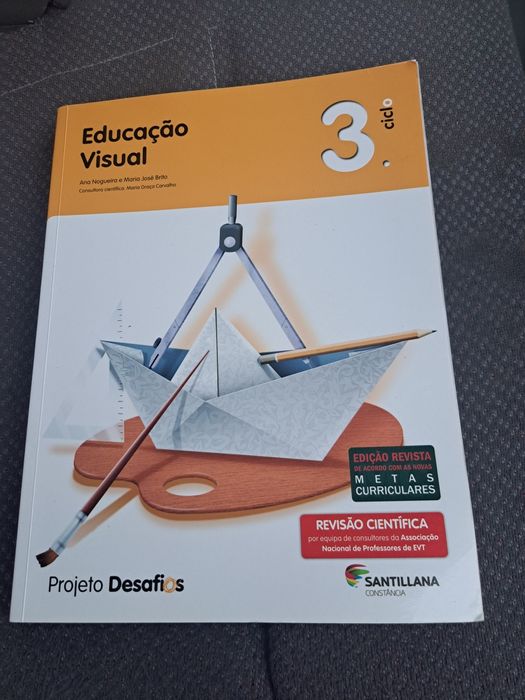 Manual livro de Educação Visual E.V 3 ciclo projeto desafios