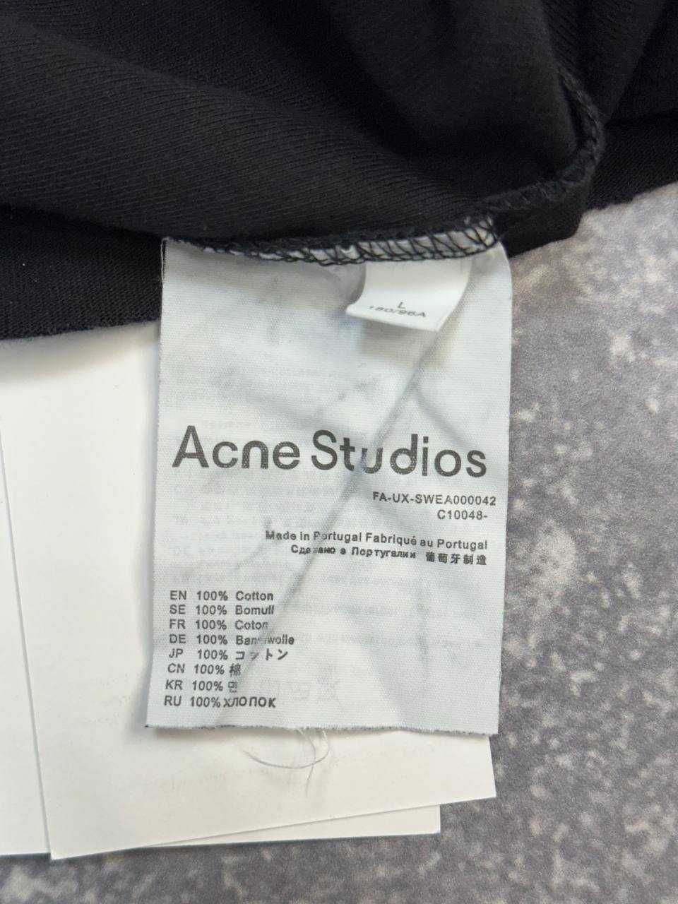 Acne Studios лонгслів лонгслив футболка  чорна S M L XL