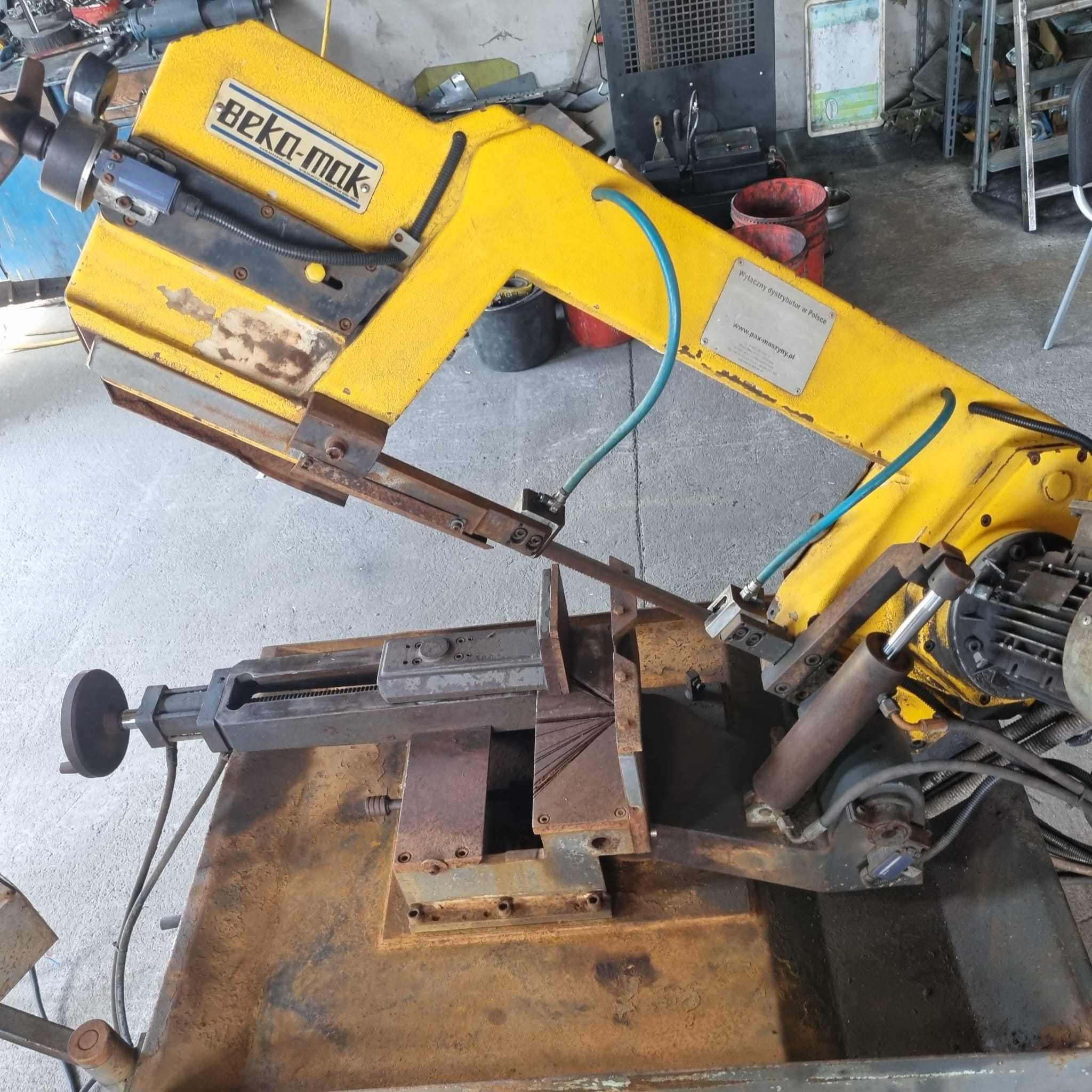 Przecinarka taśmowa - ramienna, półautomatyczna Bekamak BMSY 230 DGH