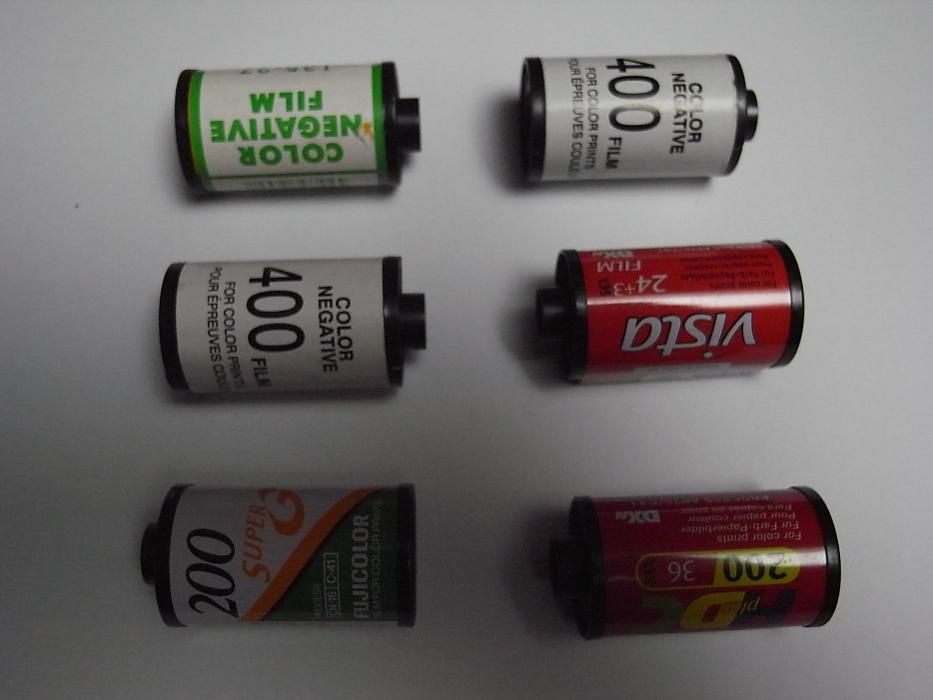 100 cápsulas rolos fotografia aleatórias