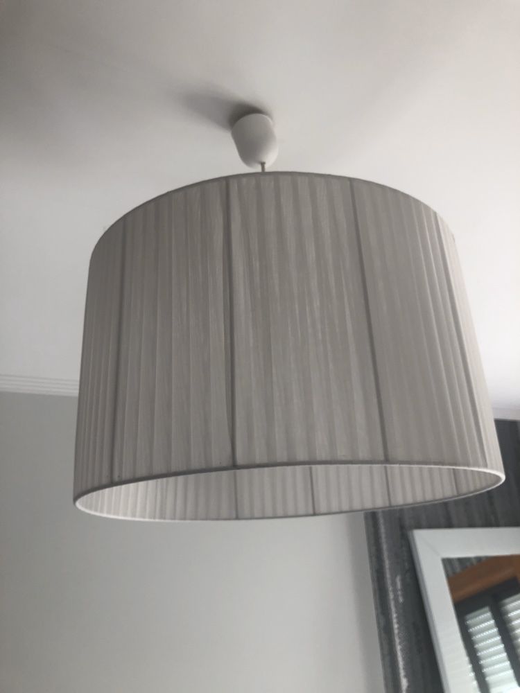 Candeeiro de decoração branco