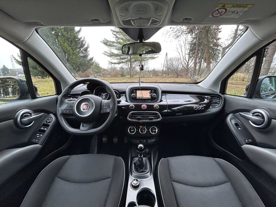Fiat 500X*Nawigacja*Czujniki Parkowania*Tempomat*Climatronic*Hak*