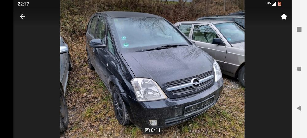 Запчастини до Opel Meriva