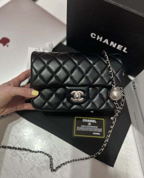 Сумка Chanel Classic 1.55 Small Single Flap Шанель премиум