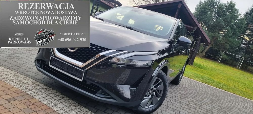 Nissan Qashqai Bezwypadkowy 100%, Kamera, ACC, BLIS, Grzana kierownica, Grzana szyba.