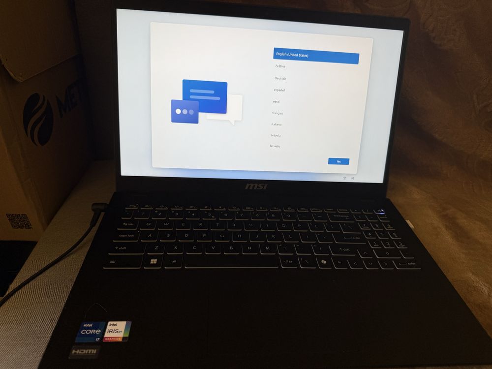 Laptop MSI Modern 15 B12MO Gwarancja