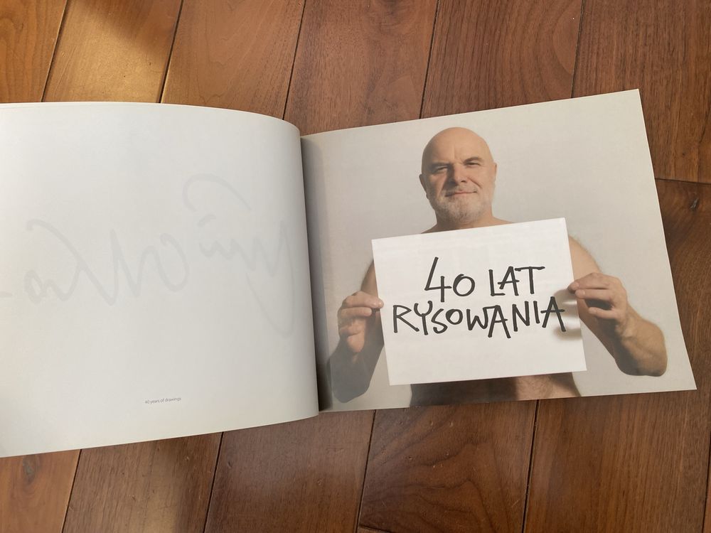Album Andrzeja Mleczko 40 lat rysowania