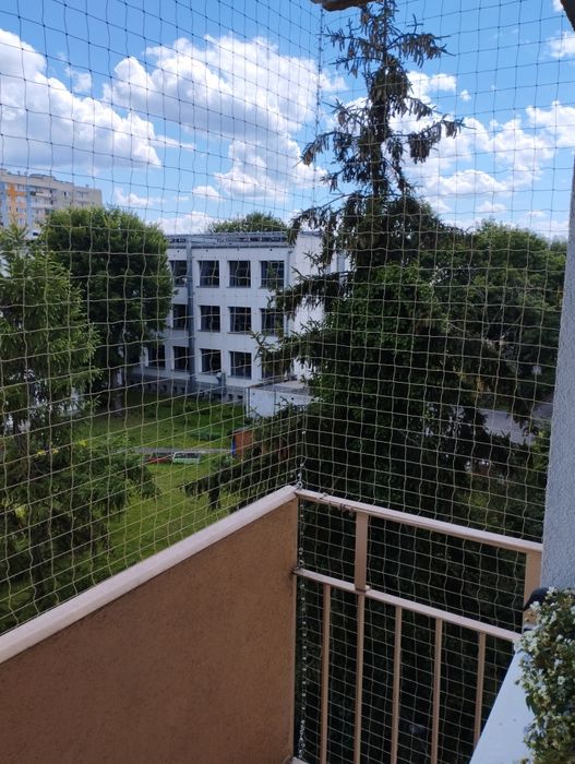 Montaż siatki na balkon dla kota/przeciw ptakom: W MAX 5 DNI ROBOCZYCH
