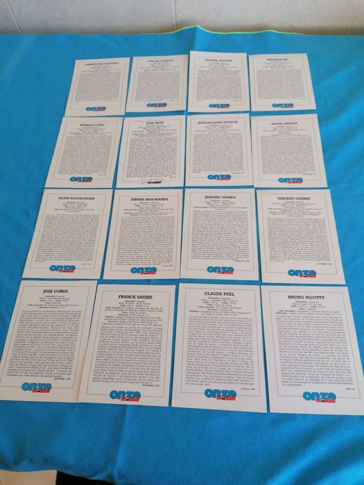 Mini Posters revista Onze Mondial