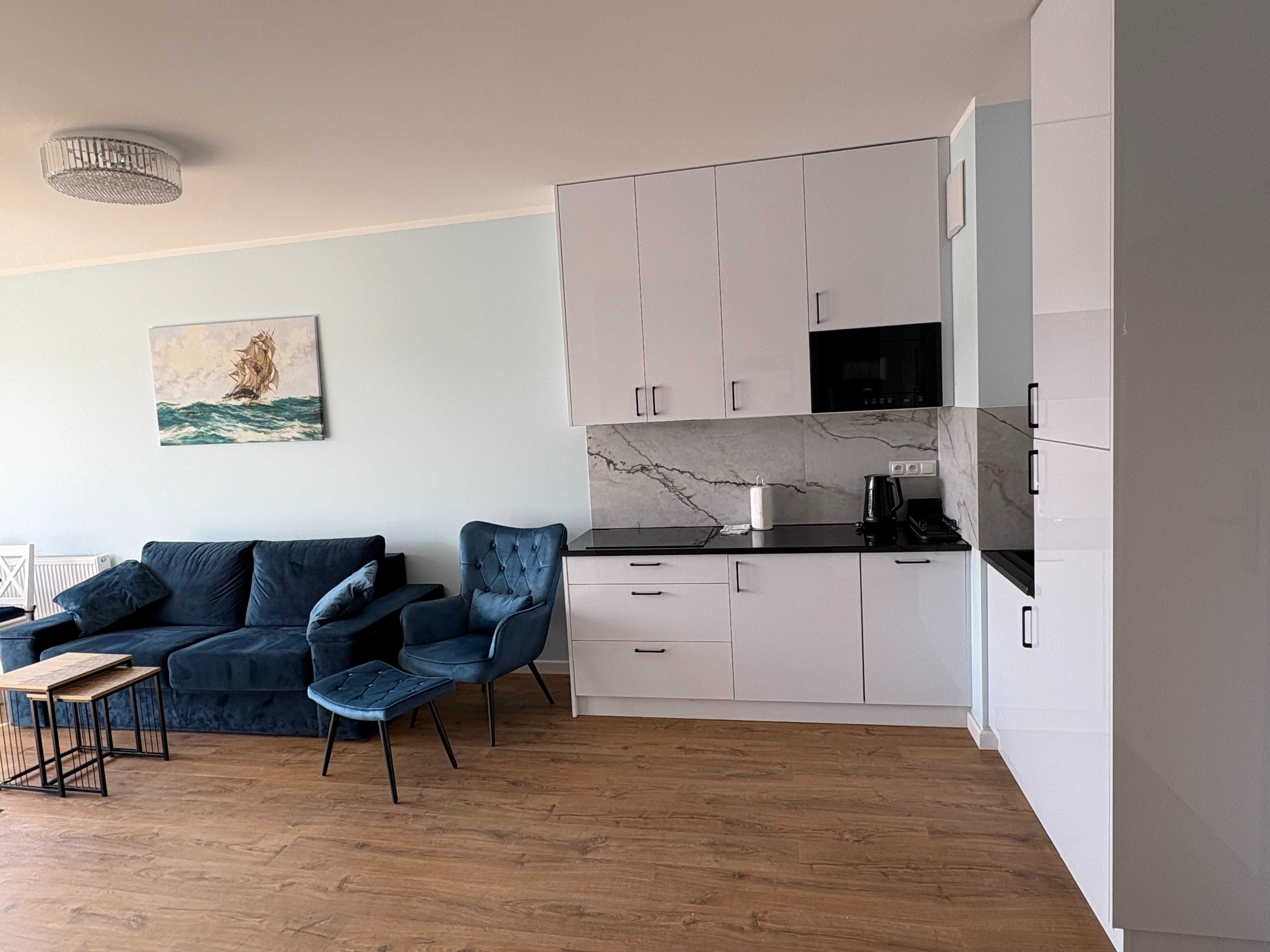 Apartament BalticHoff Dune z widokiem na morze 50 m od plaży basen SPA
