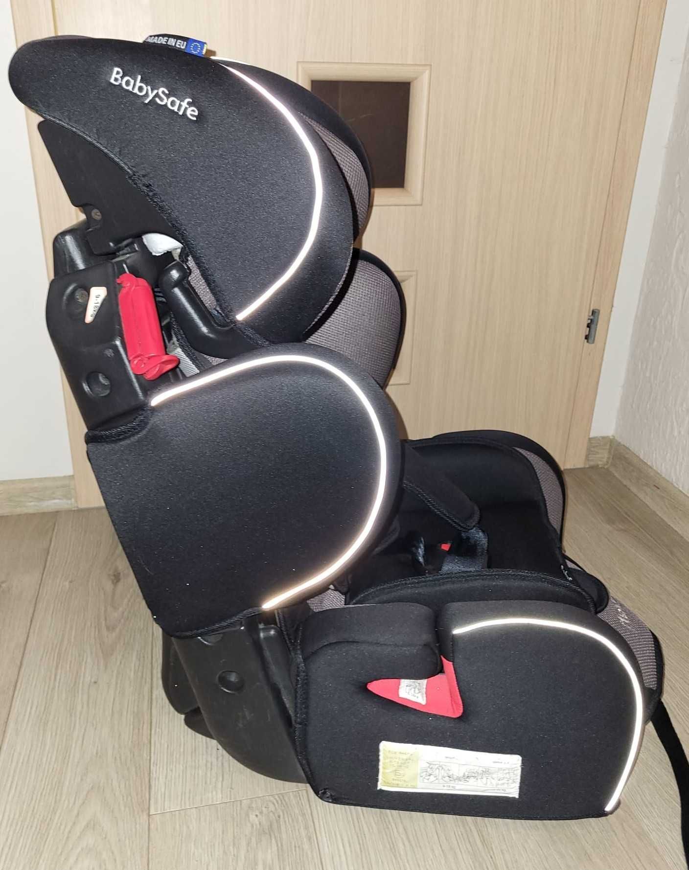 Fotelik samochodowy BABYSAFE HUSKY 9-36kg rośnie razem z dzieckiem