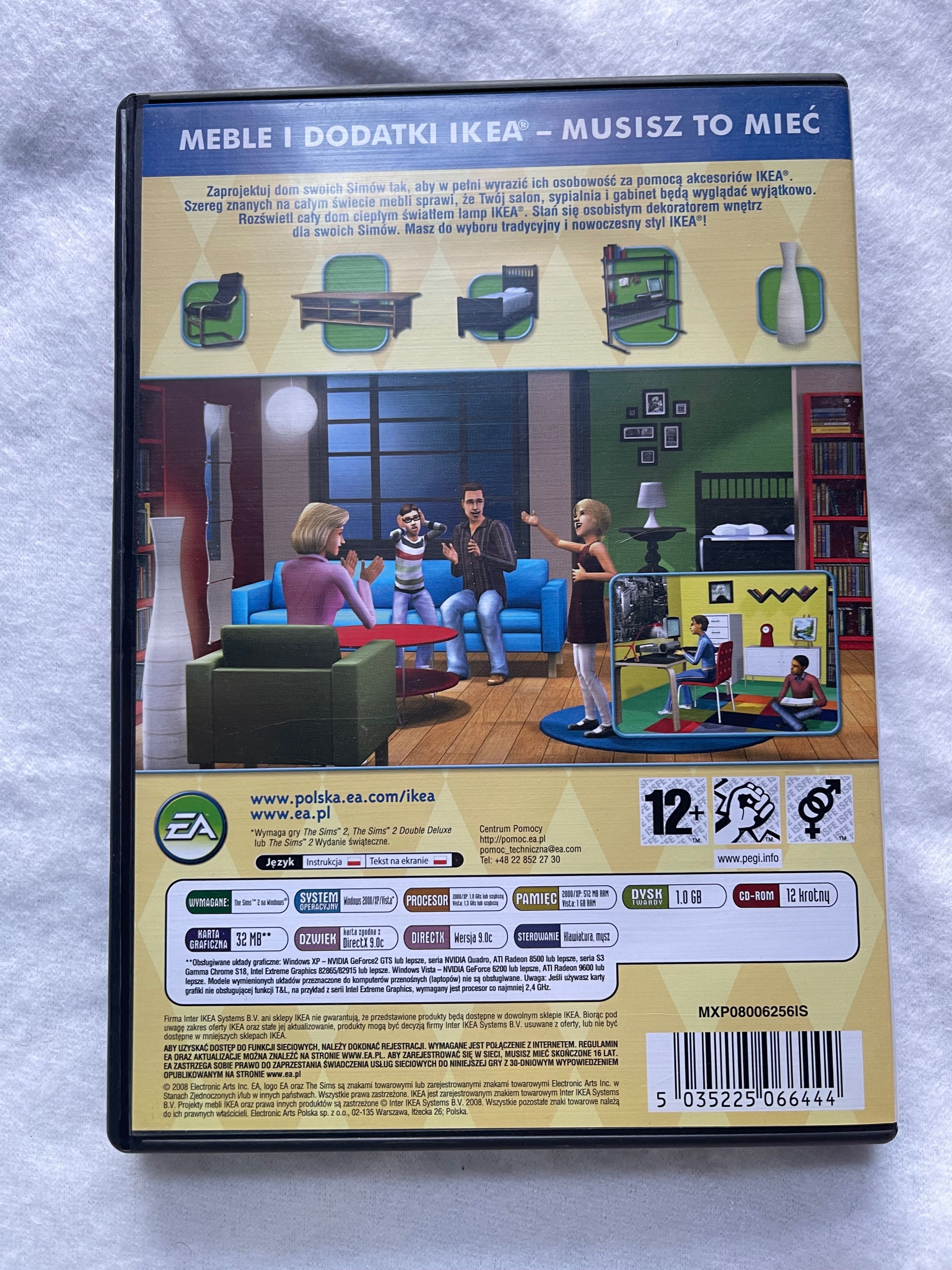 The Sims 2 - ikea urządza dom - akcesoria