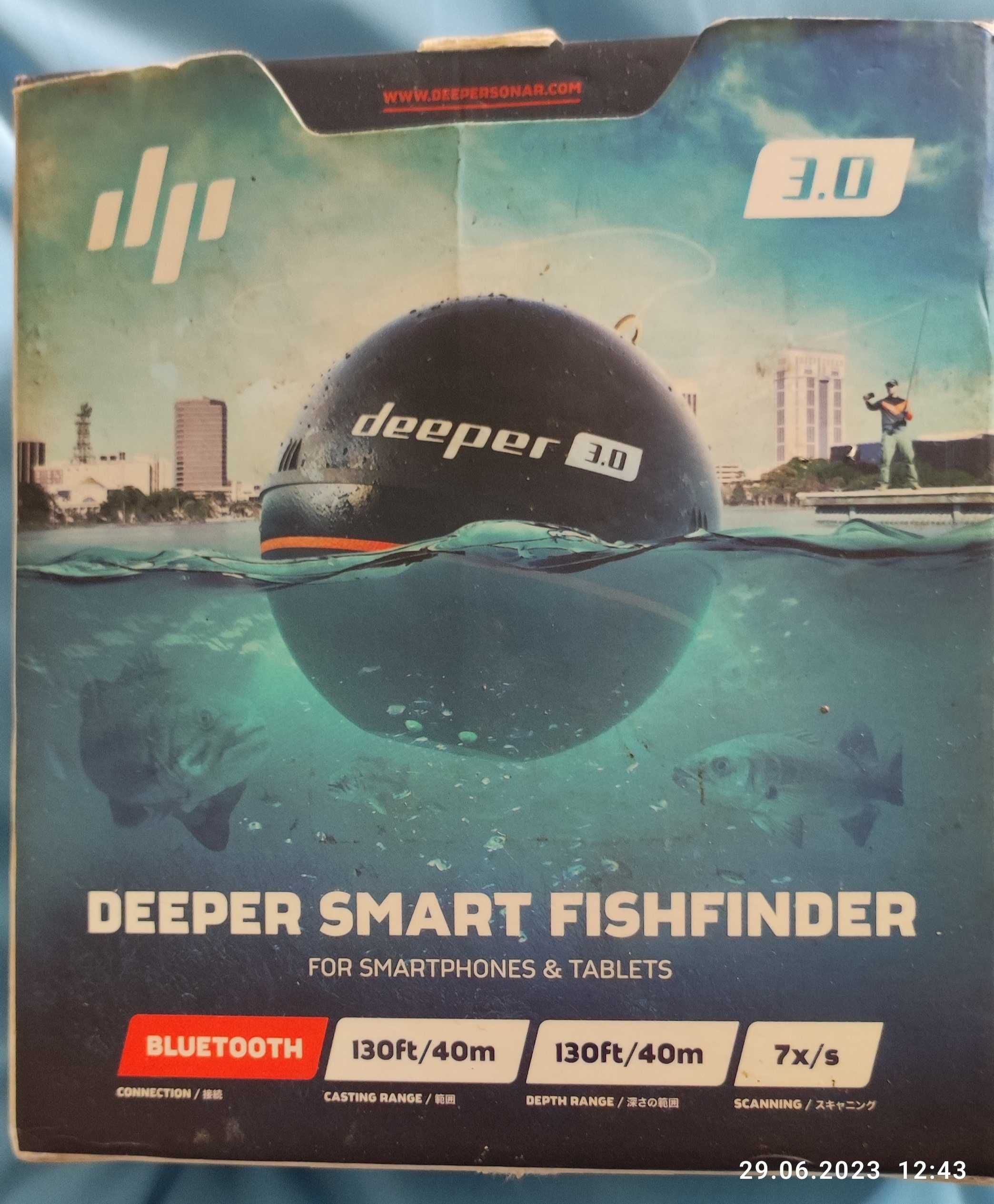 Эхолот DEEPER SMART Fishfinder 3.0