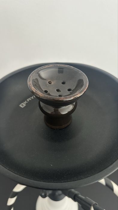 Shisha Preta e Branca