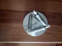 Candeeiro de teto em inox