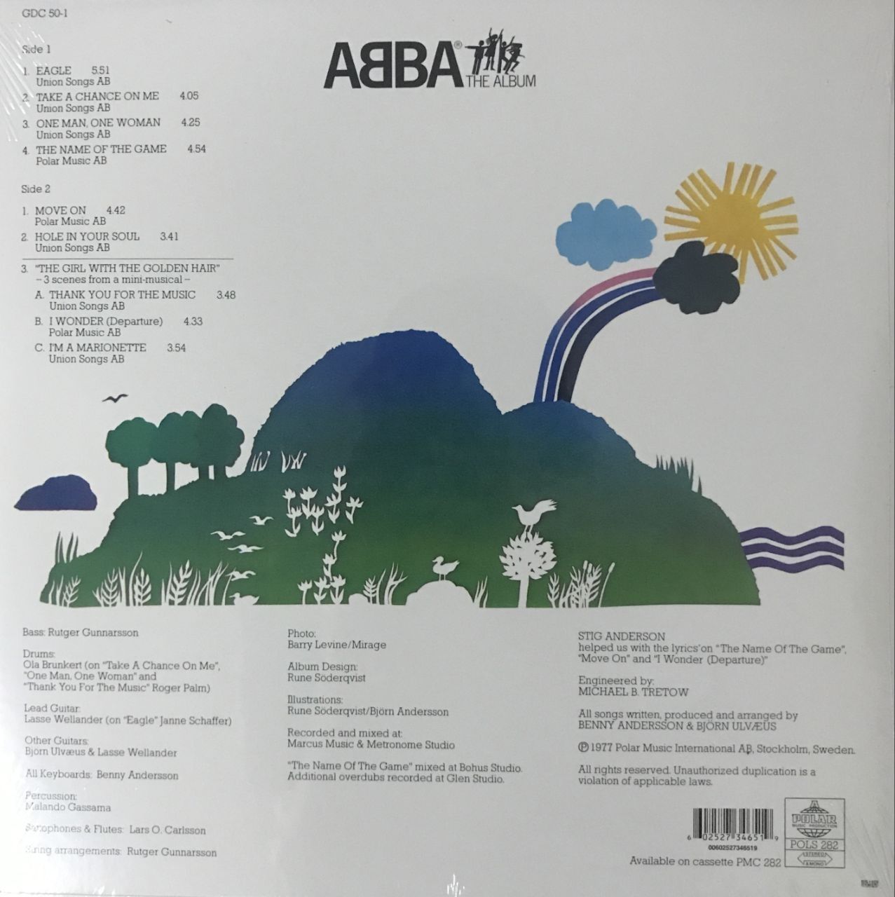 Винил ABBA - “The Album”, Remastered, 180 Gram