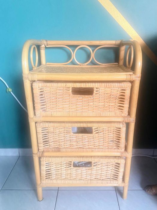 Meble rattanowe/dobry stan/polecam boho styl