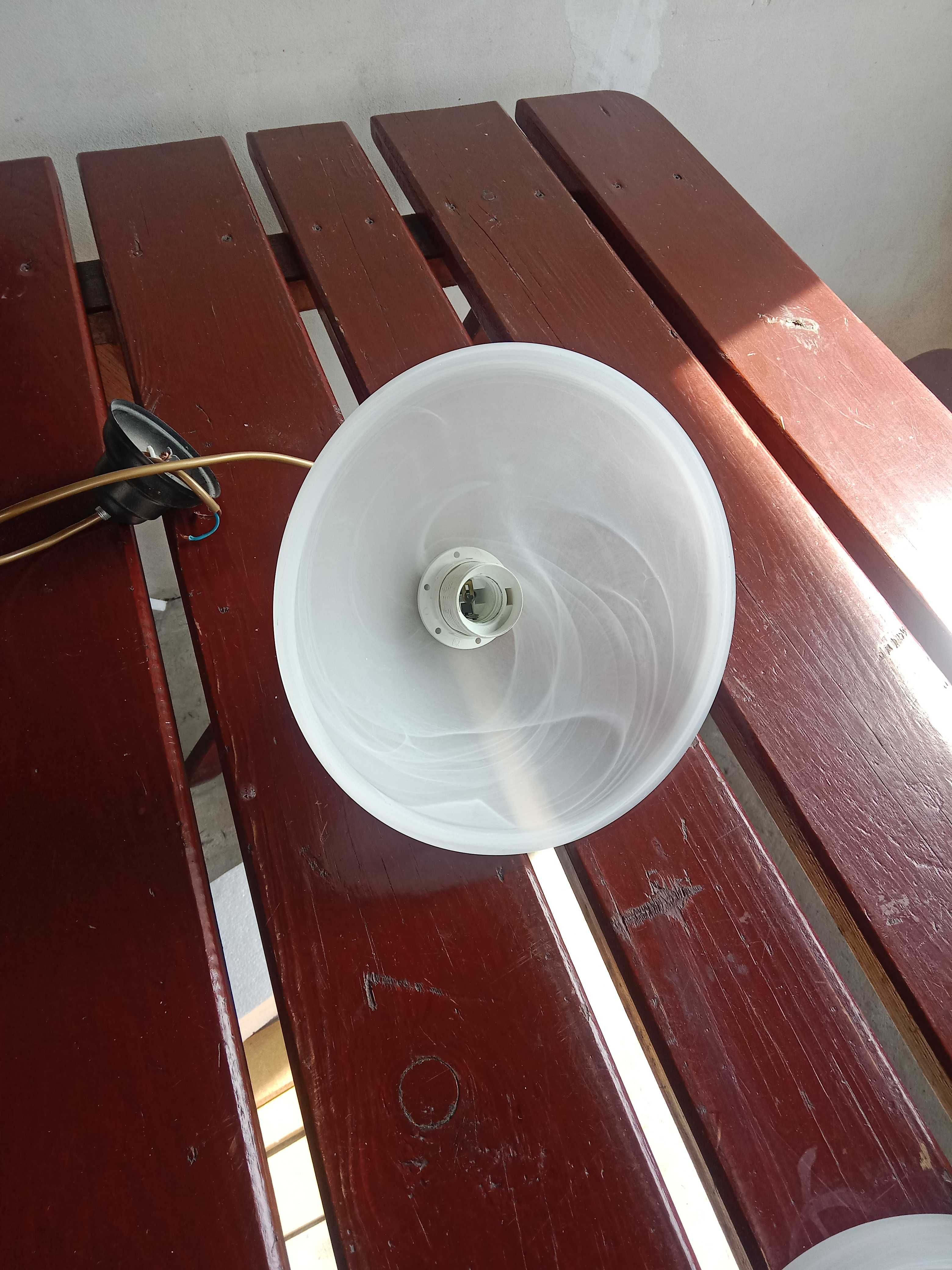 Lampy wiszące szklane