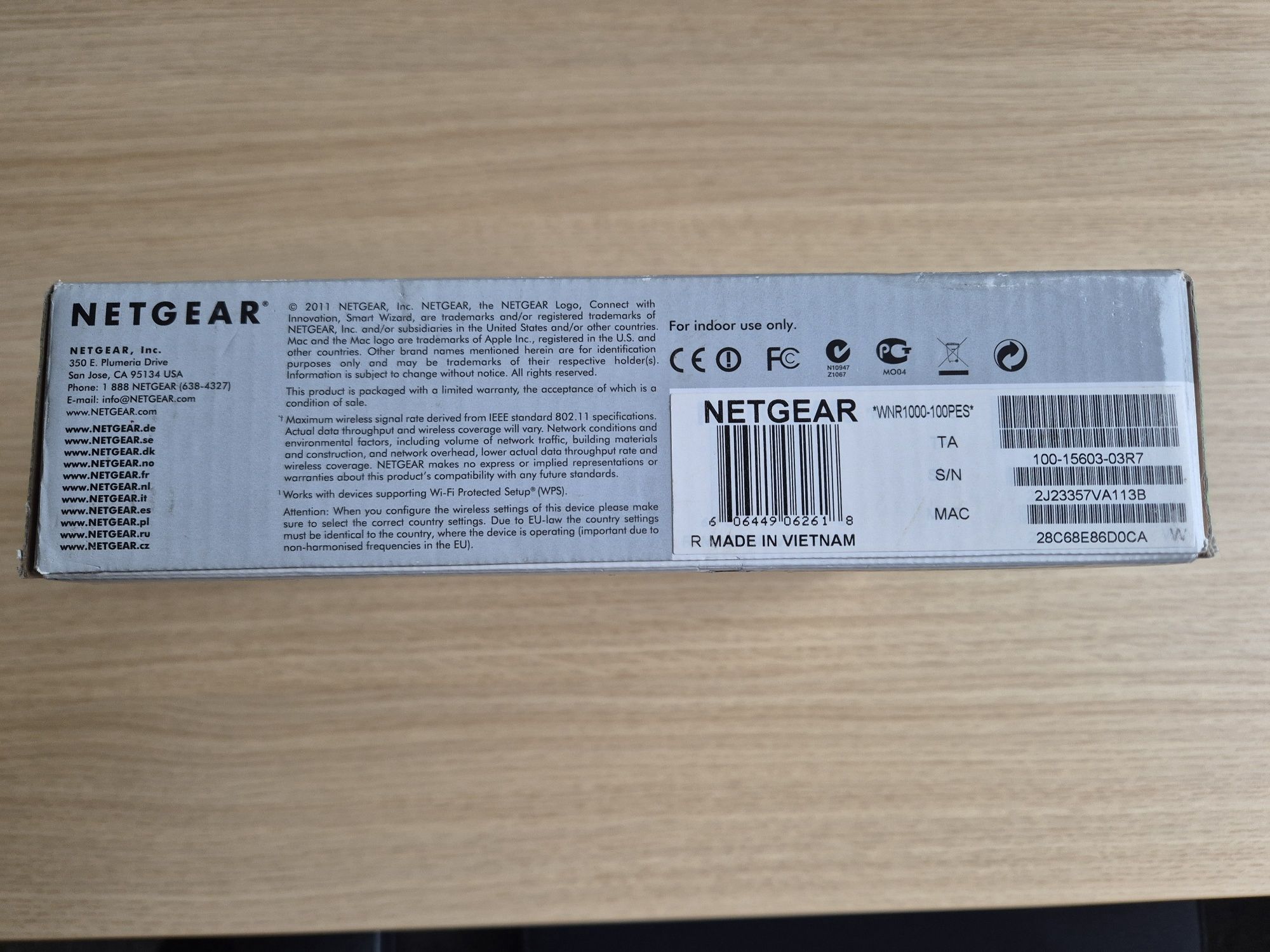 Router NETGEAR N150 150mb