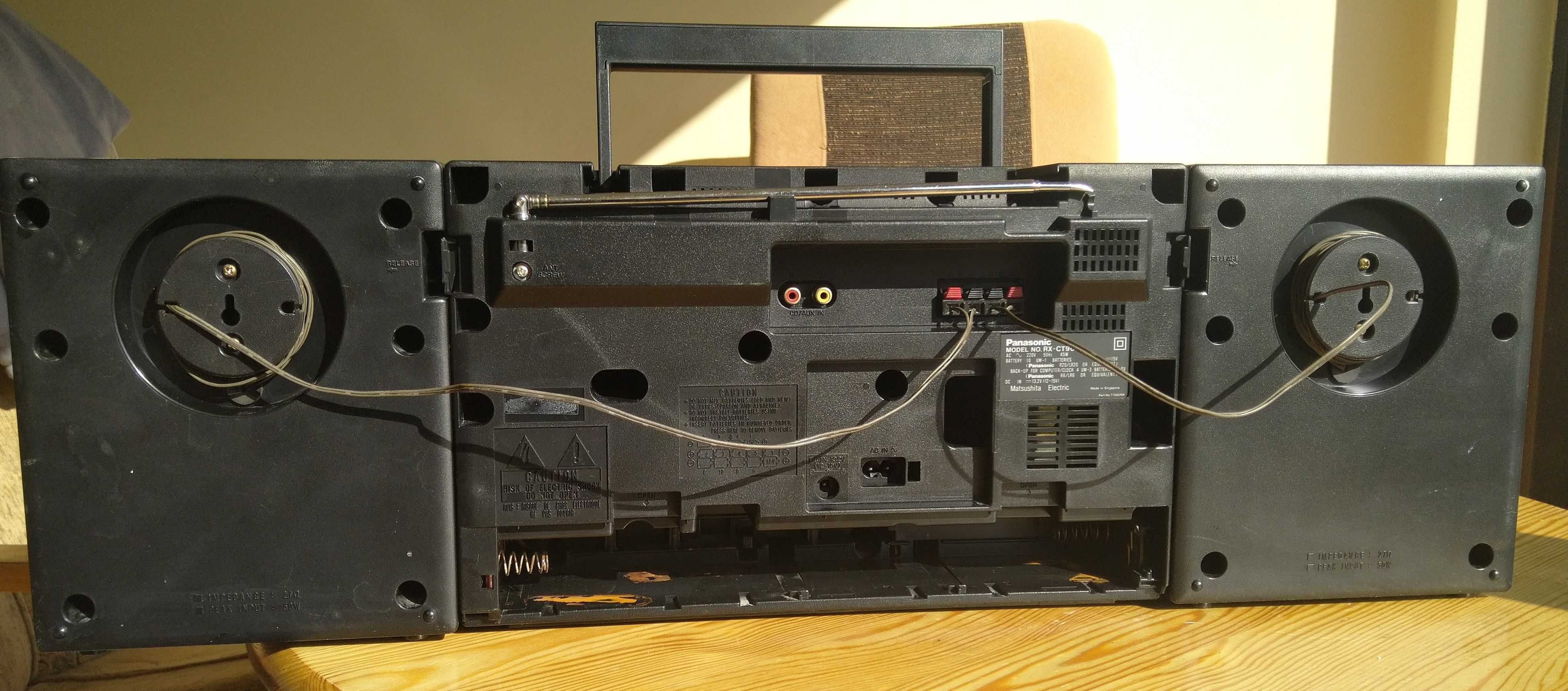 Boombox Panasonic RX-CT9000 z Bluetuthem