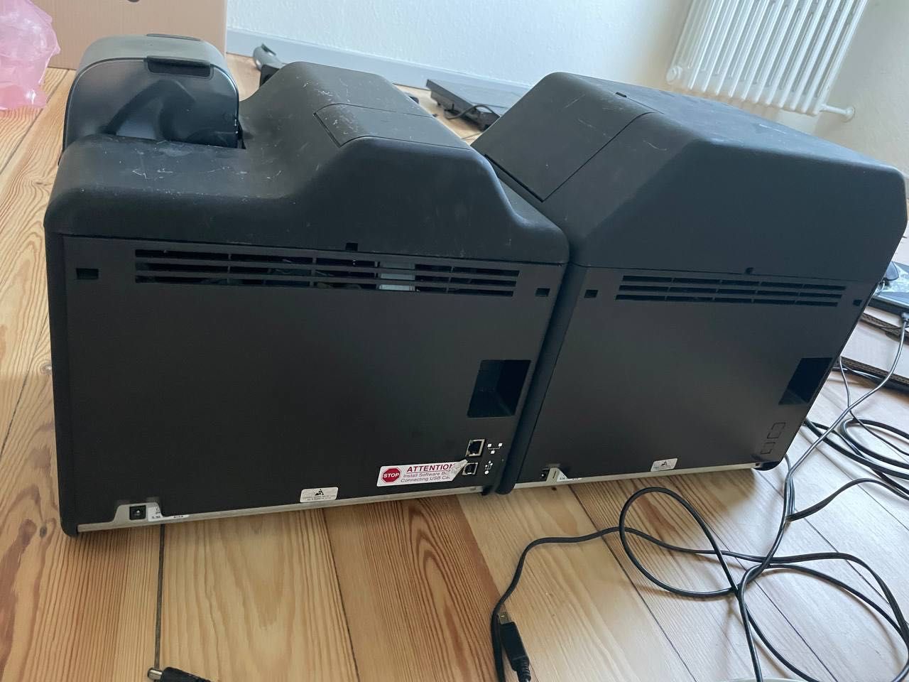 Fargo HDP5000 ID Card Printer with Dual-Sided Printing Laminator