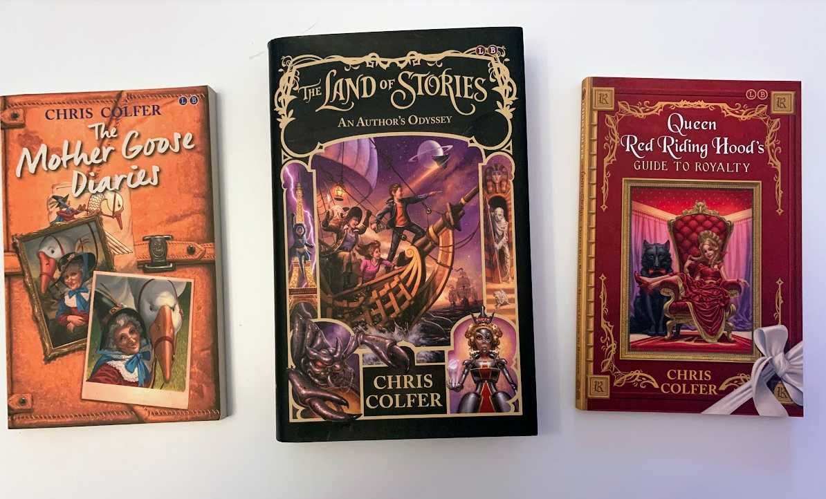 Colecção "The Land of Stories", em inglês (Livro 1 a 5 + Extras)