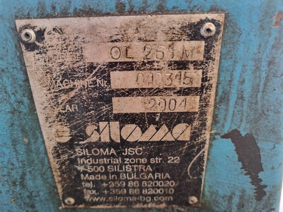 Piła taśmowa przecinarka  automatyczna do metalu Siloma OL 261 M
