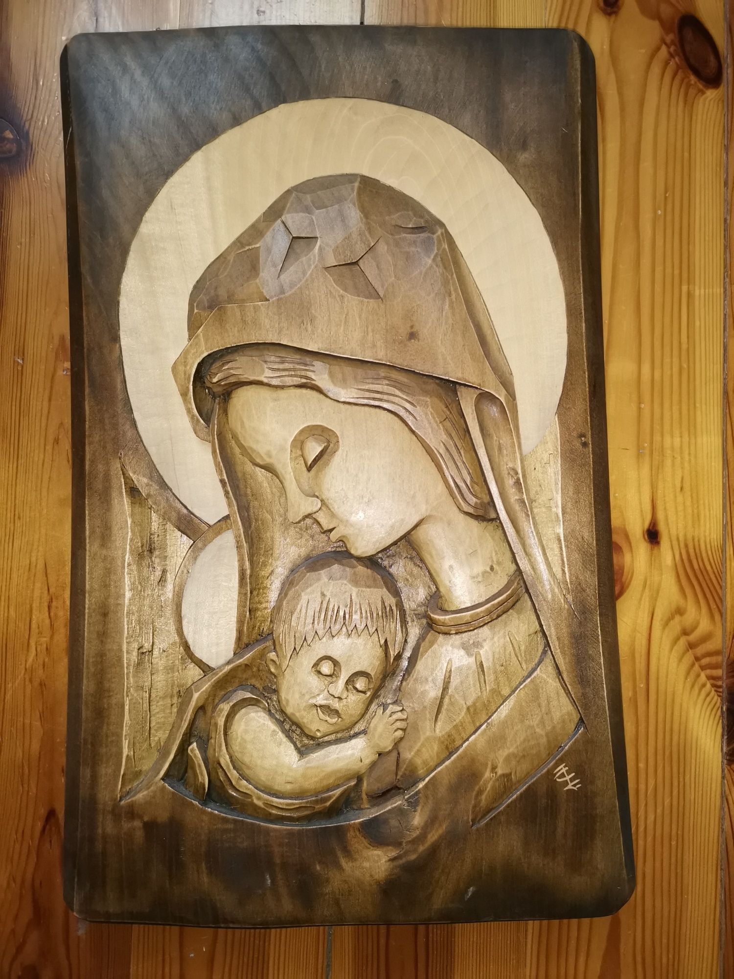 Matka Boska i dzieciątko Jezus