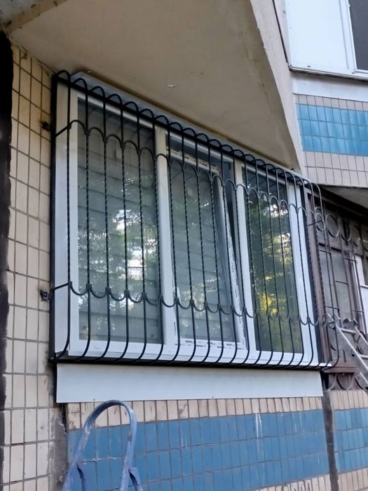 Решотки на окна, Балкони, лоджии. Решітки. УютПласт. Кривий Ріг.