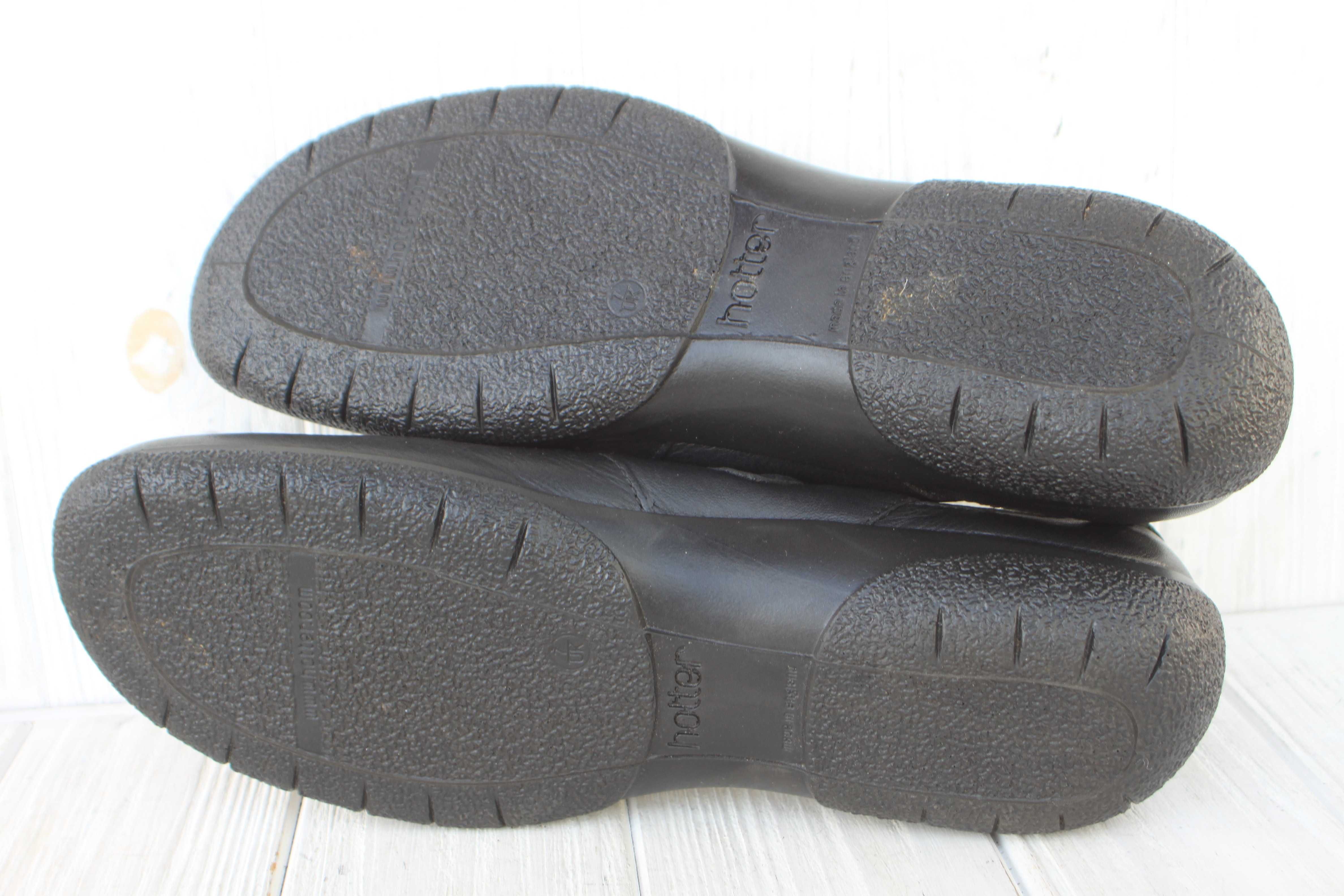 Туфли Hotter кожа сделаны в Англии 40,5р балетки босоножки сандалии