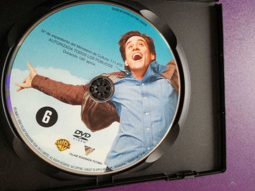 DVD Sim! com Jim Carrey