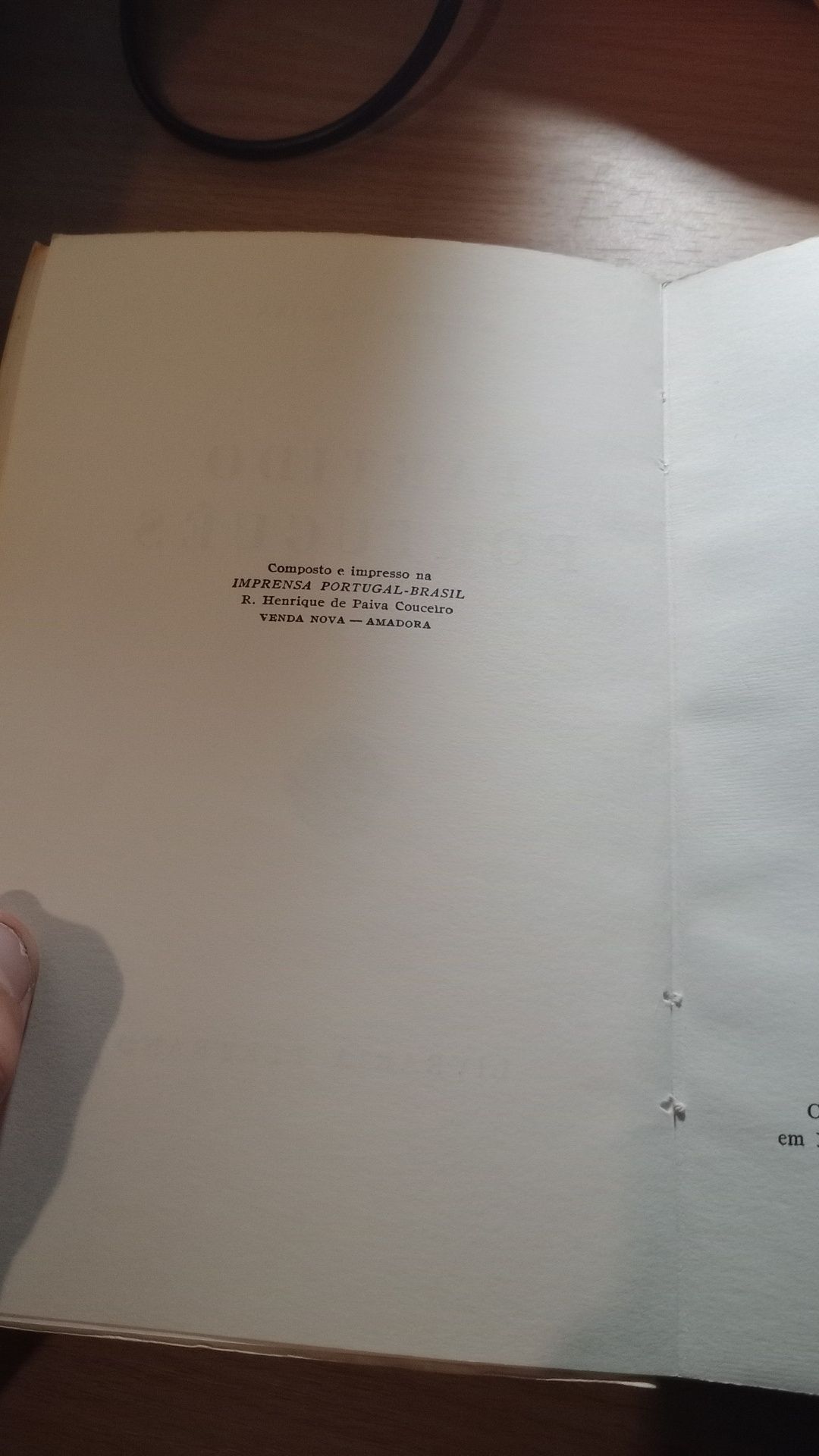 Livro antigo Portugal