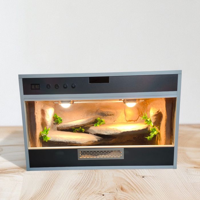 Terrarium meblowe dla gekona eublefara gotowe dostępneOD RĘKI