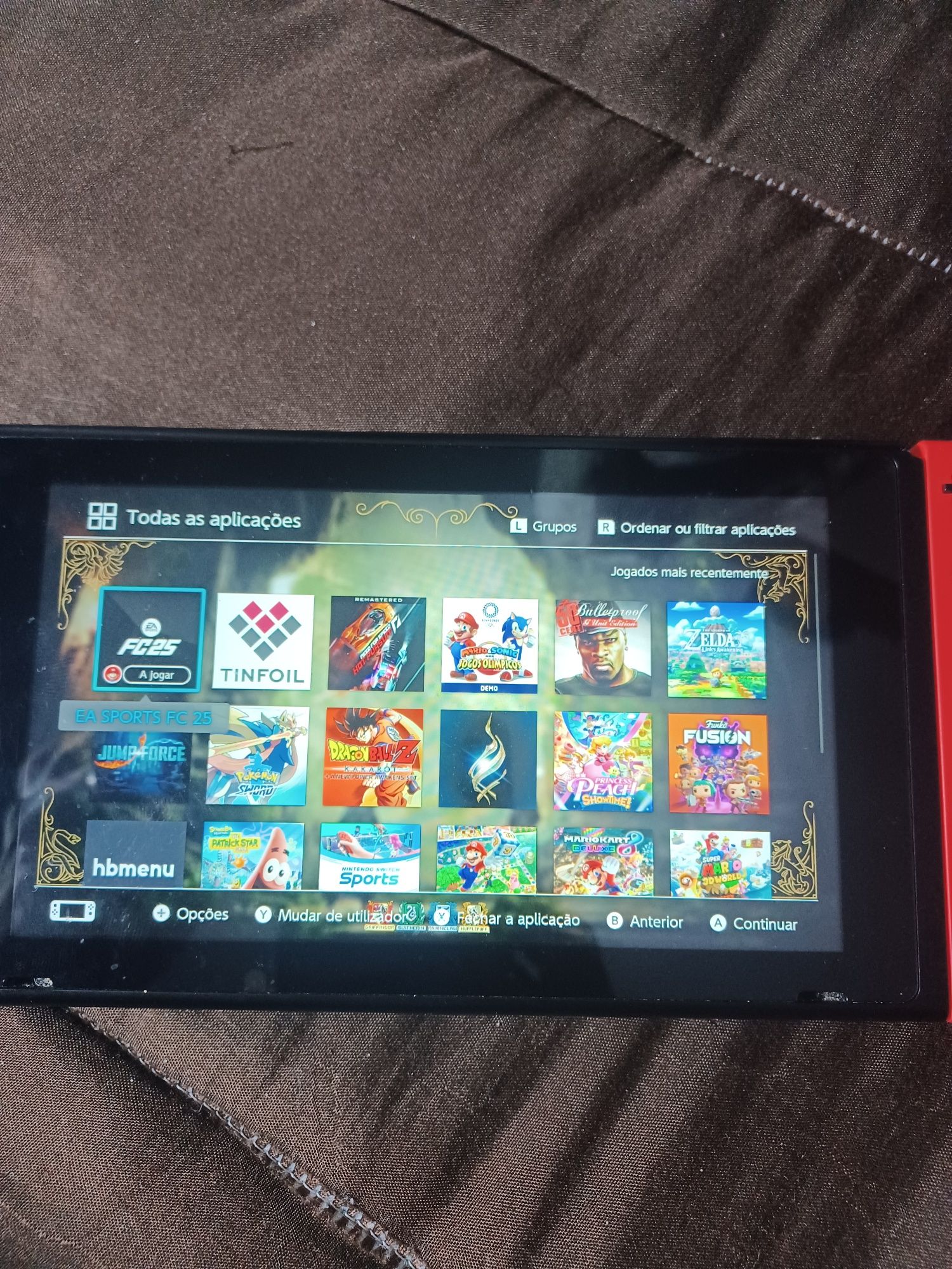 Switch desbloqueada troco por vr ps4
