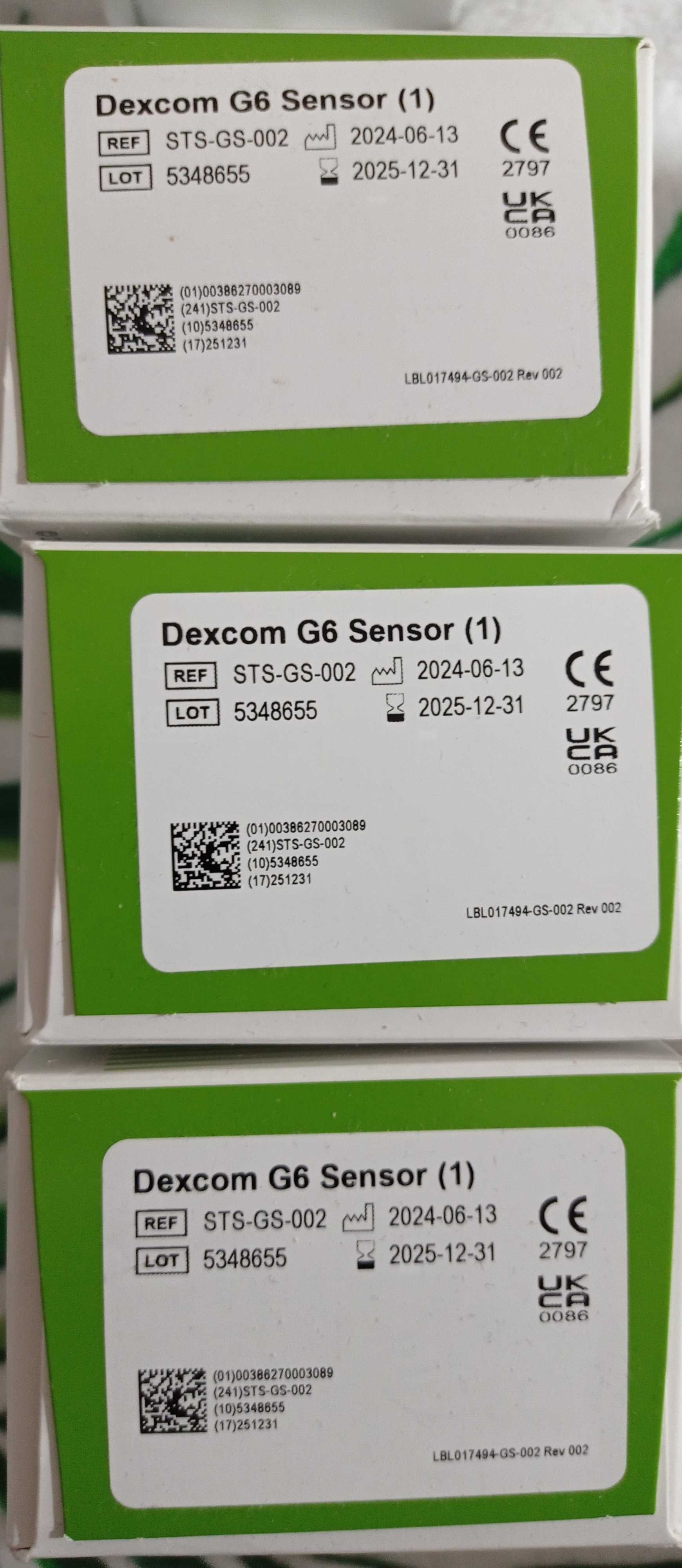 Sensor Dexcom G6 3 sztuki