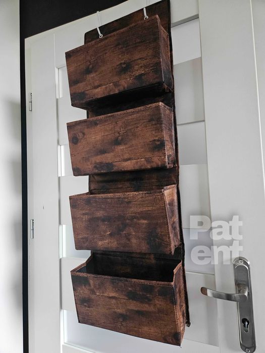 Wiszący organizer pudełka do powieszenia z 4 kieszeniami na drzwi