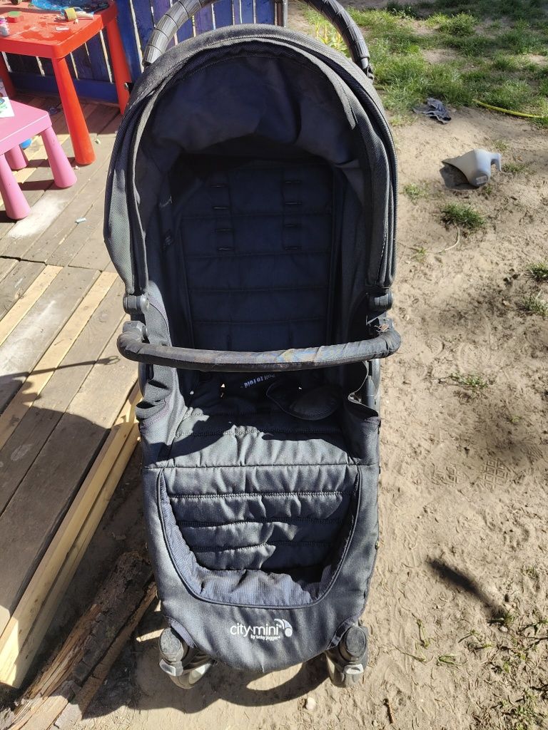 Baby jogger city mini 4w wózek dziecięcy spacerówka pałąk dostawka