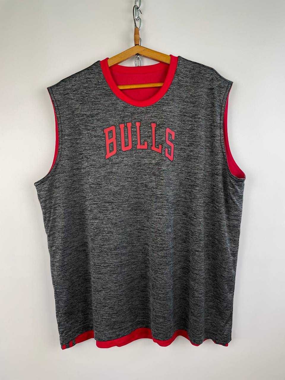 Чоловіча двухстороння баскетбольна майка adidas chicago bulls nba