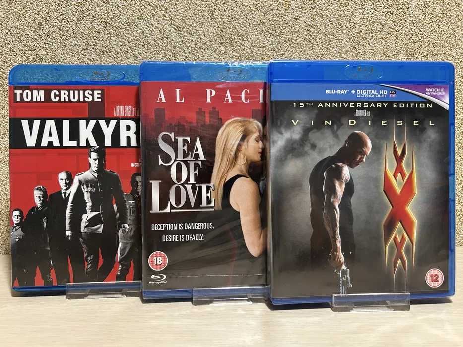 Blu-ray диски Amaray Советник/Заложница/Неуправляемый с переводом.