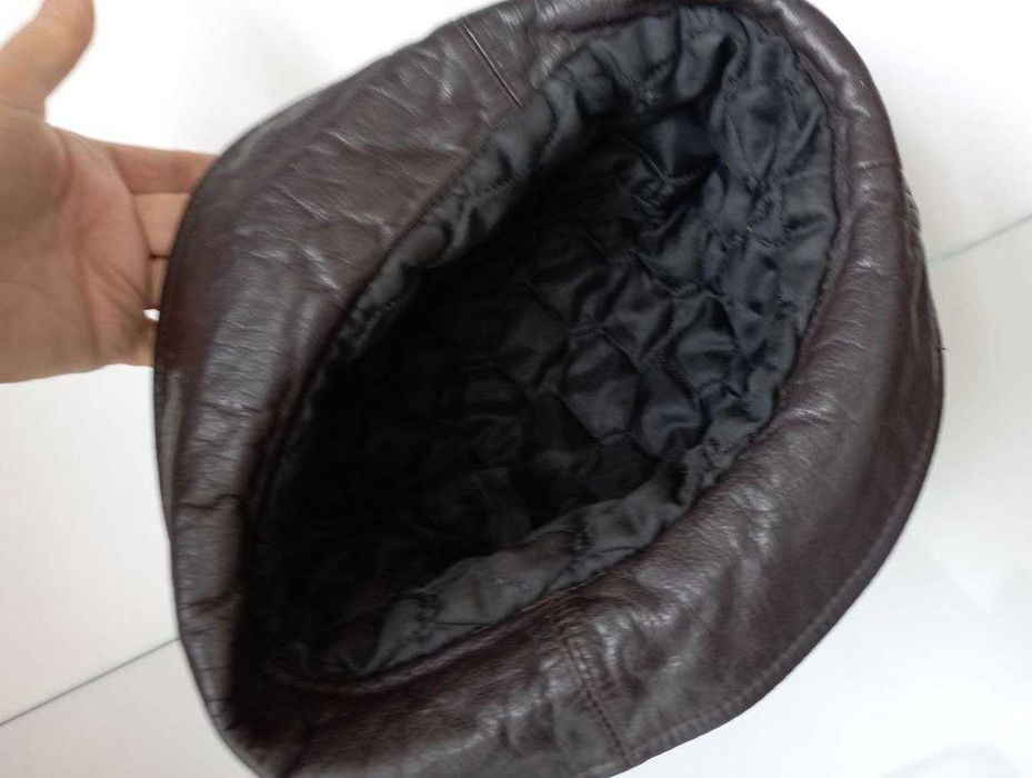 Капелюх шкіряний