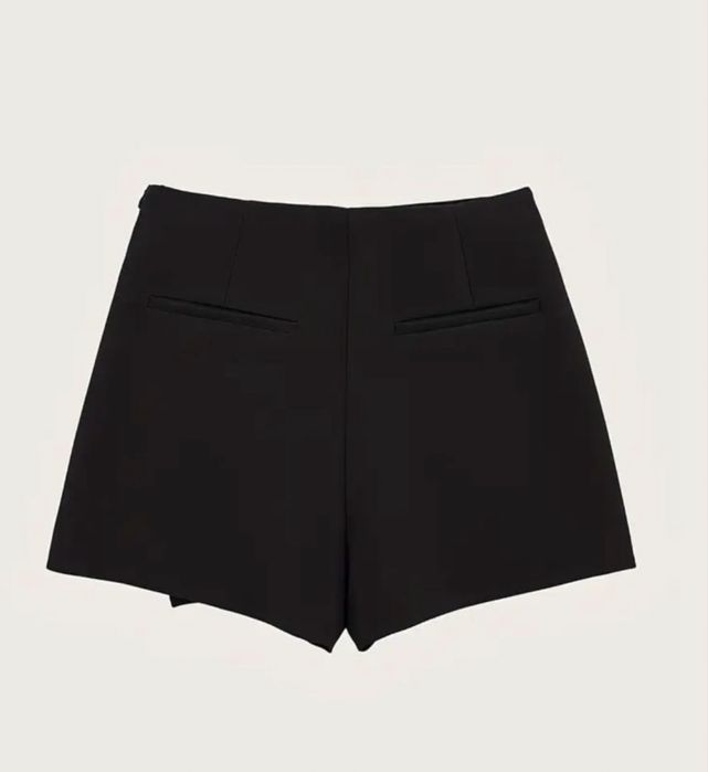 Шорты юбка черные женские